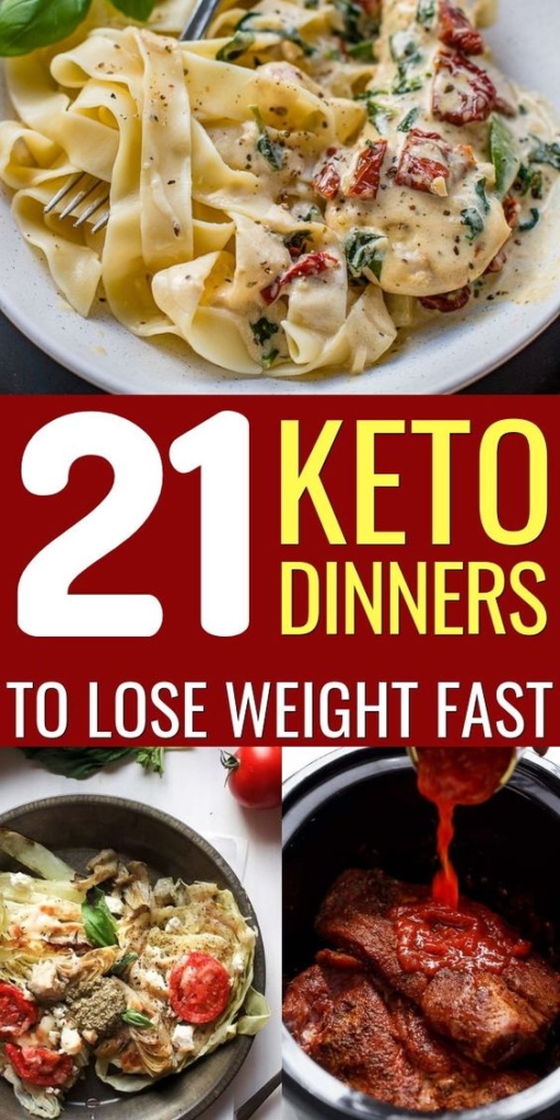21 Easy Keto Dinner Recipes to Lose Weight - Ecstatic ...