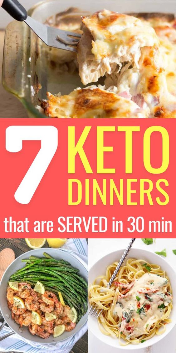 9 Keto Dinner Recipes, Ready in 30 Minutes or Less [2021]