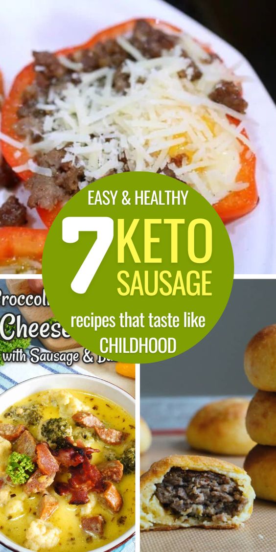 Delicious Keto Sausage Recipes − Like Mom Used to Make!