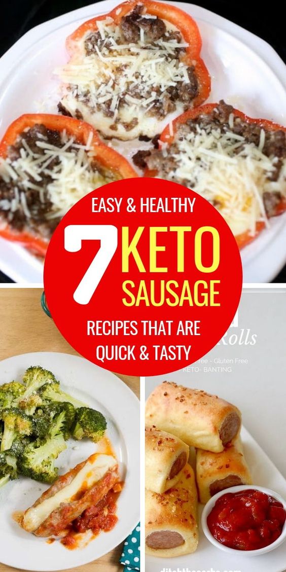 Delicious Keto Sausage Recipes − Heaven Is For Real!