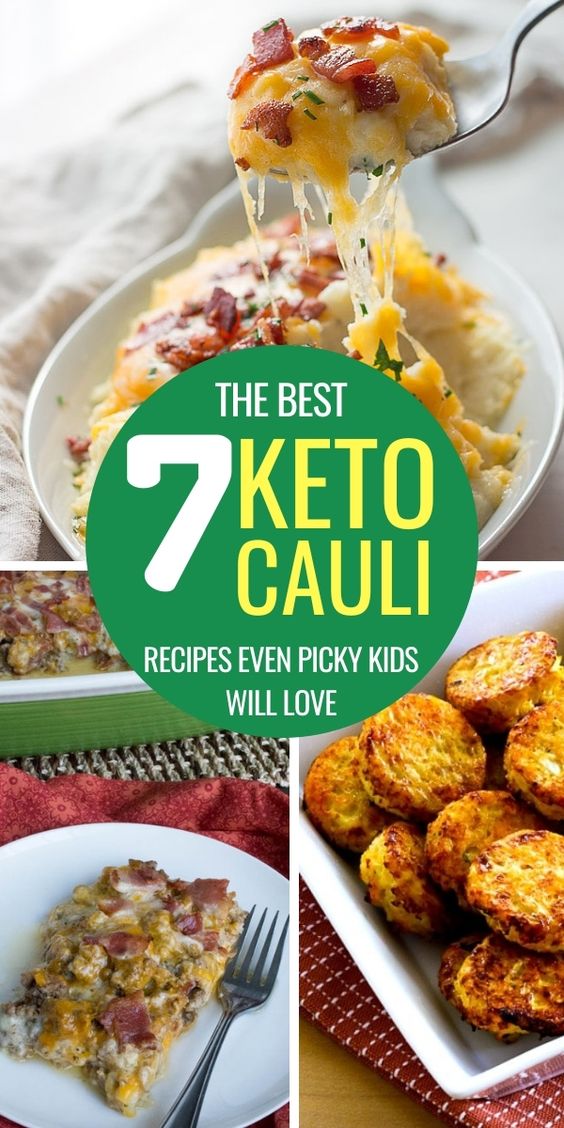 7 Keto Cauliflower Recipes to Lose Weight Easily - Ecstatic Happiness