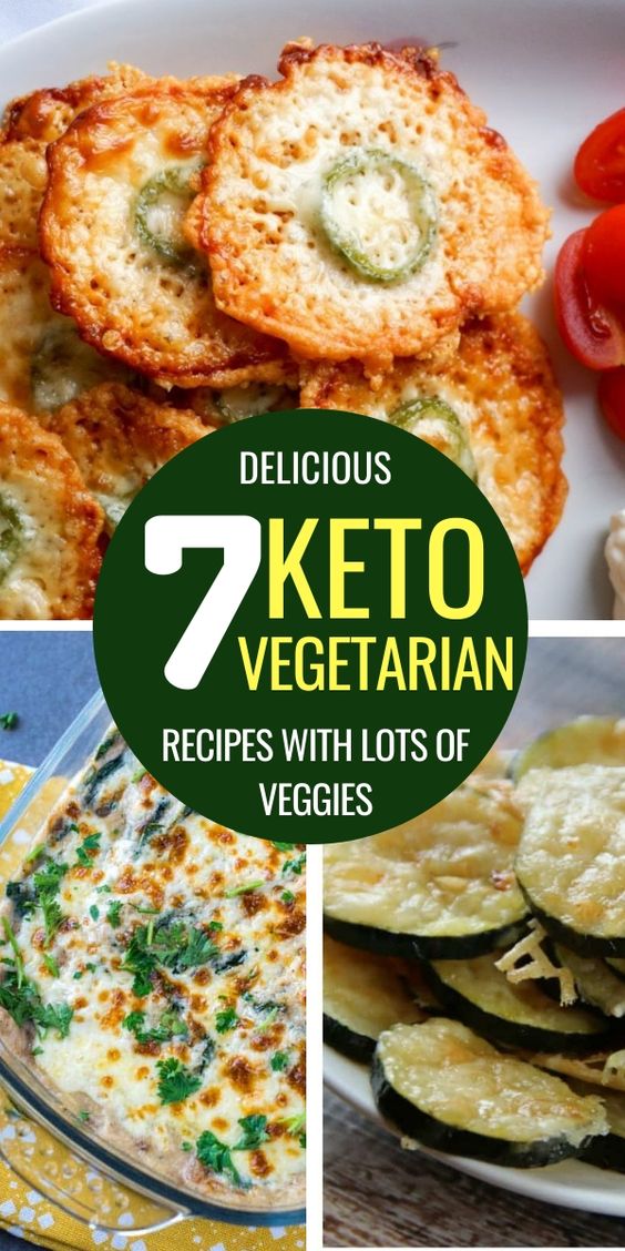 Keto Vegetarian Recipes packed with Healthy Veggies - Ecstatic Happiness