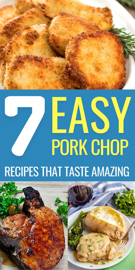 Easy & Healthy Pork Chop Recipes - Ecstatic Happiness