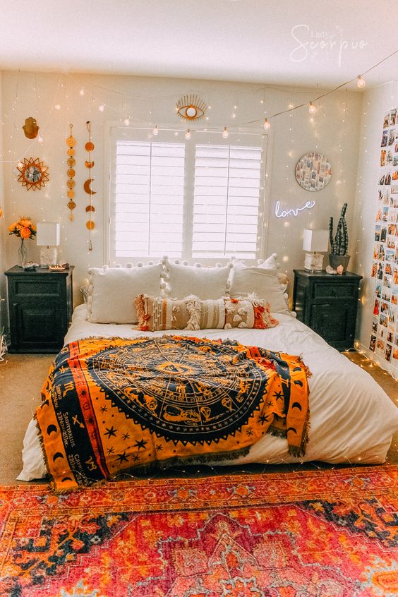 Bohemian Bedroom Decor - Ecstatic Happiness